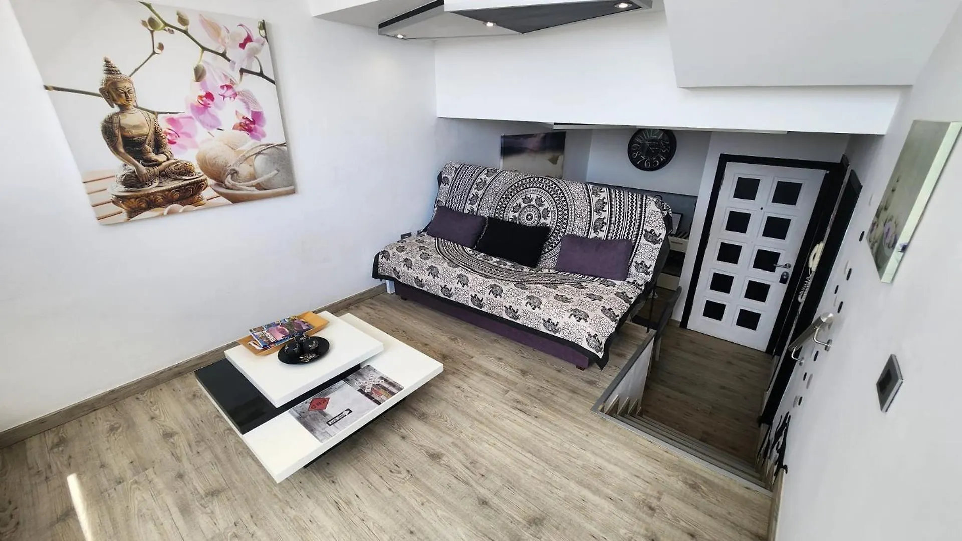 Апартаменты Los Gigantes,Huge Terrace,Sea View,Air Conditioning Пуэрто-де-Сантьяго Испания